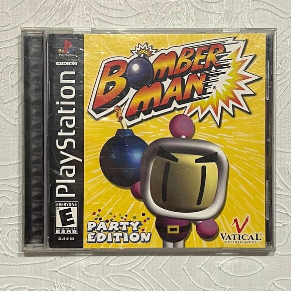 Qbert and Bomberman Party Edition for PS1 Playstation 1 - Picture 6 of 8